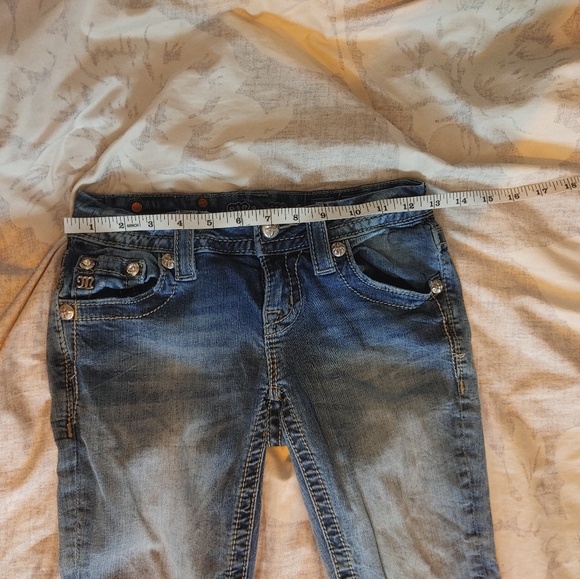 Miss Me embellished Boot cut Stretch jeans - Picture 4 of 11